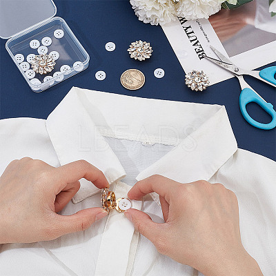 4Pcs Brass Cufflinks HJEW-NB00193-1