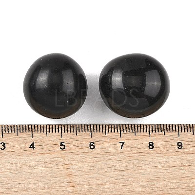 Natural Obsidian Beads G-G348-01B-49-1