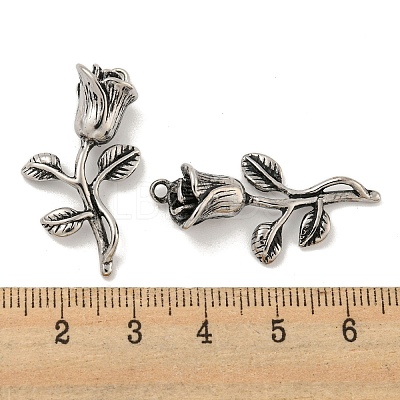 304 Stainless Steel Pendants STAS-P356-18AS-1