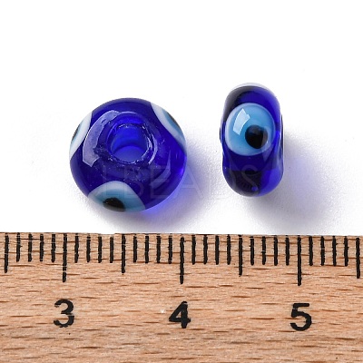 Handmade Evil Eye Lampwork Beads LAMP-F021-01-04-1