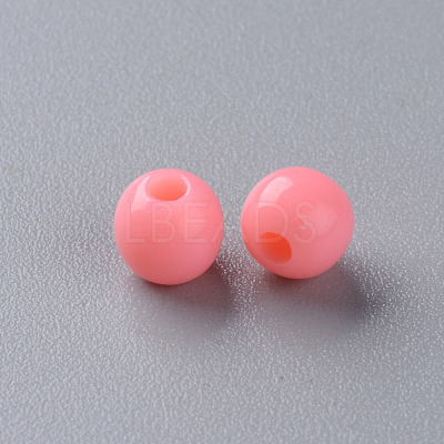 Opaque Acrylic Beads MACR-S370-C6mm-A04-1