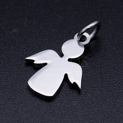 Non-Tarnish 201 Stainless Steel Pendants STAS-T046-JA343-1-1