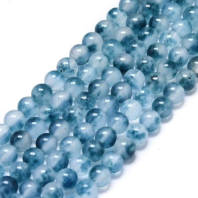 Natural Malaysia Jade Beads Strands G-L645-C01-4mm-24-1