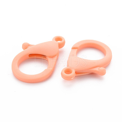 Plastic Lobster Claw Clasps X-KY-ZX002-14-B-1