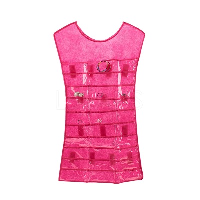 Non-Woven Fabrics Jewelry Hanging Display Bags AJEW-C013-01B-1
