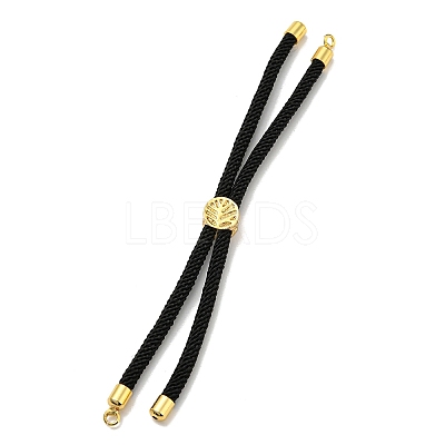 Nylon Cords Bracelet Makings Fit for Connector Charms AJEW-P116-01G-12-1