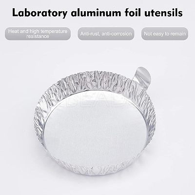 90Pcs 3 Style Aluminum Foil Weighing Dish AJEW-OC0002-56-1