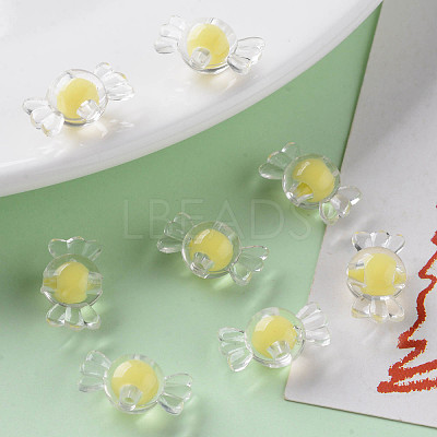 Transparent Acrylic Beads TACR-S152-03A-SS2105-1