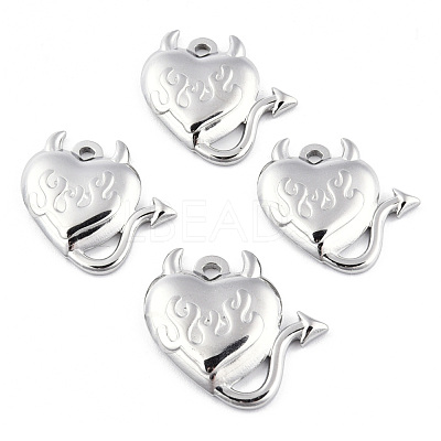 Non-Tarnish 201 Stainless Steel Pendants STAS-N098-138P-1