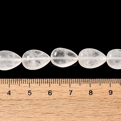 Natural Quartz Crystal Beads Strands G-I377-A30-1