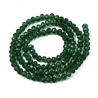 Glass Beads Strands X-EGLA-A034-T4mm-D24-1