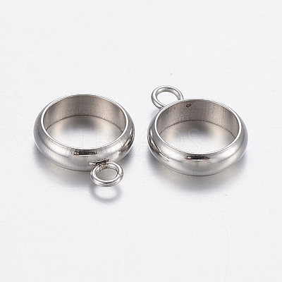 Tarnish Resistant 201 Stainless Steel Tube Bails STAS-P198-66B-1