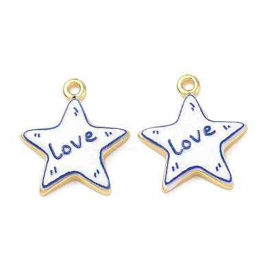 Printed Brass Pendants KK-CBA42CA-08G-08-1