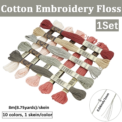 Cotton Embroidery Floss OCOR-WH20013-065B-1