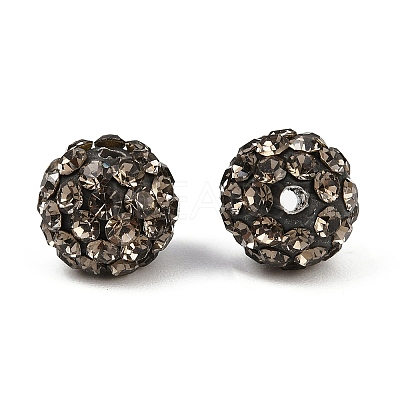 Pave Disco Ball Beads RB-H258-8MM-215-1