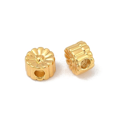 Brass Spacer Beads KK-D375-25G-01-1