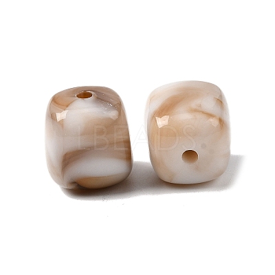 Opaque Acrylic Beads OACR-D320-01K-1