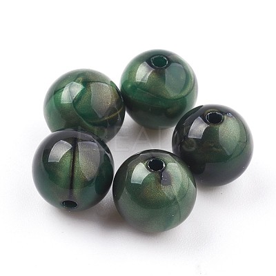 Acrylic Beads MACR-E025-21B-16mm-1