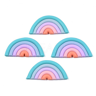 Handmade Polymer Clay Cabochons CLAY-N010-030-04-1