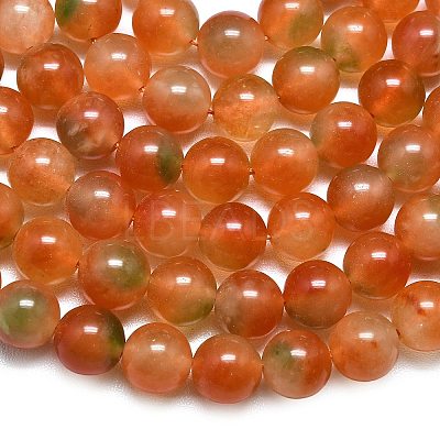 Natural Malaysia Jade Beads Strands G-L645-C01-8mm-29-1