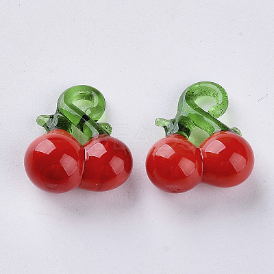Handmade Lampwork Pendants LAMP-S188-10-1