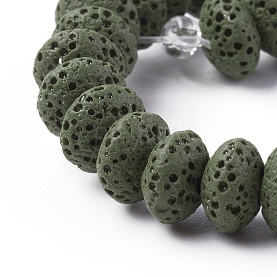 Natural Lava Rock Beads Strands G-F671-01A-12-1