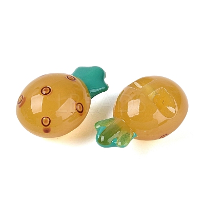 Imitation Jelly Effect Acrylic Beads OACR-N126-09A-1