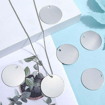 25Pcs Aluminum Pendants FIND-SP0002-68A-02-1