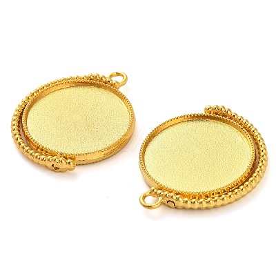 Zinc Alloy Pendant Cabochon Settings FIND-NH0001-13B-G-1