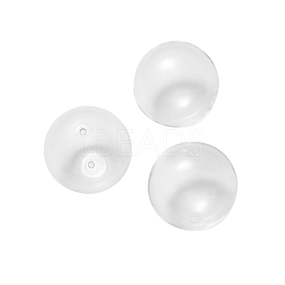 Handmade Two Holes Blown Glass Globe Beads BLOW-TA0001-01C-1