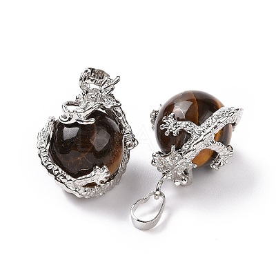 Mixed Natural Gemstone Pendants GP471-M-1