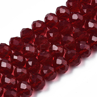 Glass Beads Strands EGLA-A034-T10mm-D32-1
