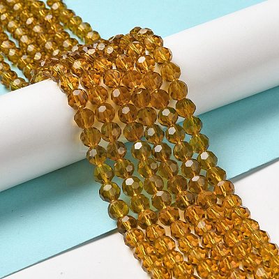 Transparent Glass Beads EGLA-A035-T8mm-D04-1