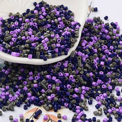 Baking Paint Glass Seed Beads SEED-S042-05B-54-1