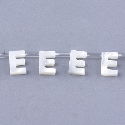 Sea Shell Beads X-SHEL-T012-60E-1