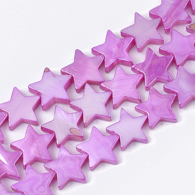 Freshwater Shell Beads Strands SHEL-S276-51-1