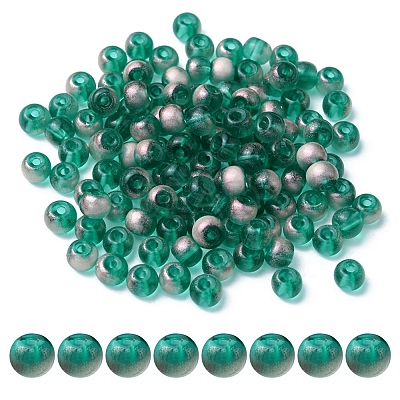 6/0 Transparent Glass Seed Beads SEED-YW0002-11B-1