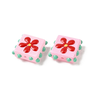 Handmade Lampwork Enamel Beads LAMP-S079-08B-1