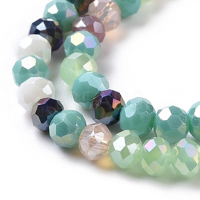 Glass Beads Strands GLAA-E036-05E-1