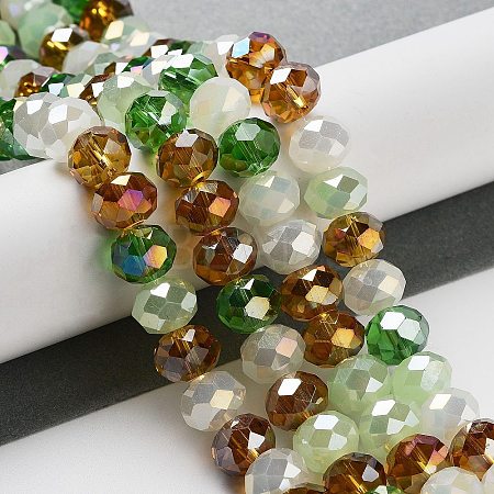 Glass Beads Strands EGLA-A034-M10mm-55-1
