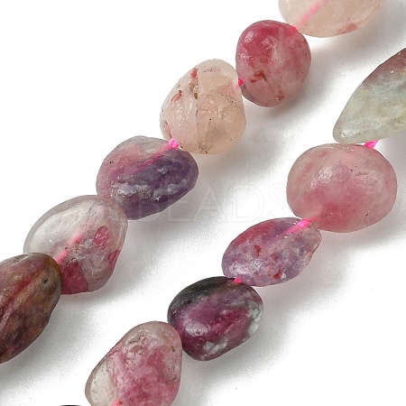 Natural Tourmaline Beads Strands G-Z034-D08-02-1
