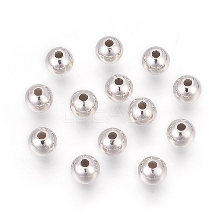 925 Sterling Silver Beads STER-P405-10P-6x2-1