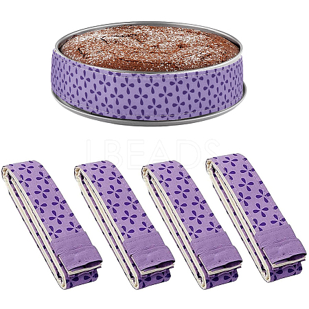 4Pcs Cloth Baking Strips for Cake Pans FIND-CP0002-87-1