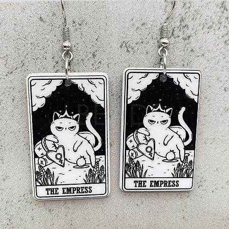 Cartoon Theme Acrylic Dangle Earrings FS-WG40F70-21-1