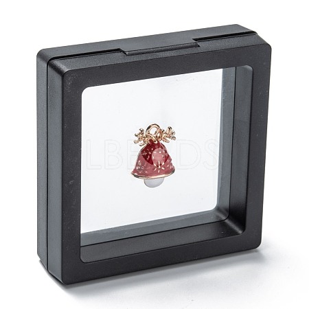 Square Transparent PE Thin Film Suspension Jewelry Display Stands CON-D009-02A-02-1