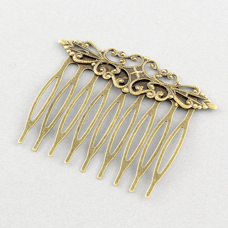 Iron Hair Comb Findings MAK-S012-FT002-9AB-1