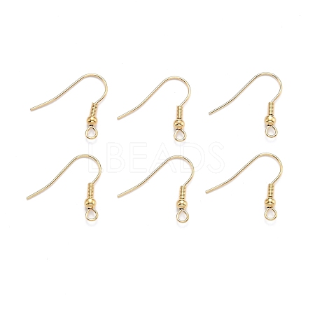 304 Stainless Steel Earring Hooks STAS-D448-036G-1