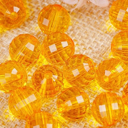 Transparent Acrylic Beads TACR-NH0001-B-04-1