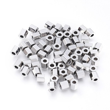 304 Stainless Steel Spacer Beads STAS-F241-09B-P-1