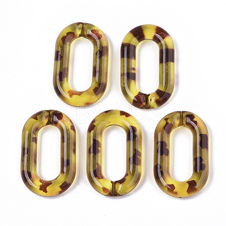Transparent Acrylic Linking Rings OACR-S036-006B-A02-1